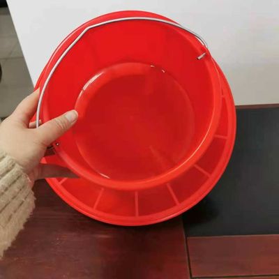 10KG Plastic Hanging Feeder Chicken Feeding Line Parts Red