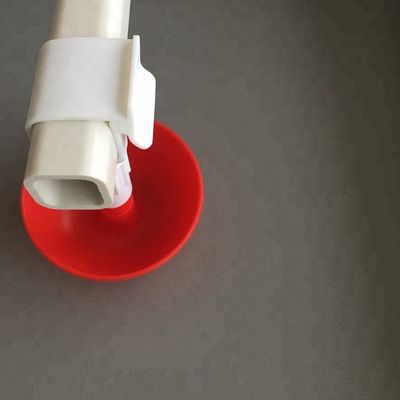Orange PP Quail Nipple Drinker 22x22mm Broiler Drinking Nipple