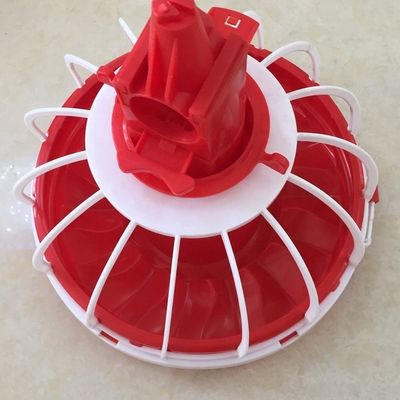 Broiler Farm Poultry Feeding Pan 1kg-20kg Plastic Chicken Feed Pan
