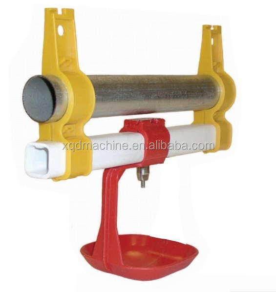 Stainless Steel broiler layer metal nipple drinker for Poultry chicken drinking system line