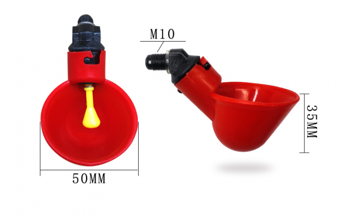 動物農具自動鶏鳥小屋家禽水飲みボウルプラスチック鶏ひよこ家禽乳首酒飲み点滴 2