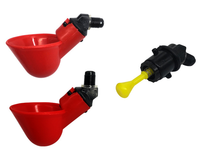 動物農具自動鶏鳥小屋家禽水飲みボウルプラスチック鶏ひよこ家禽乳首酒飲み点滴 3