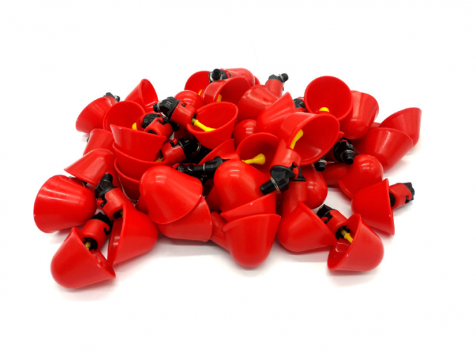 動物農具自動鶏鳥小屋家禽水飲みボウルプラスチック鶏ひよこ家禽乳首酒飲み点滴 4