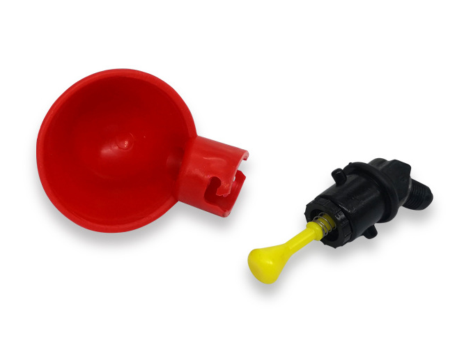 動物農具自動鶏鳥小屋家禽水飲みボウルプラスチック鶏ひよこ家禽乳首酒飲み点滴 6