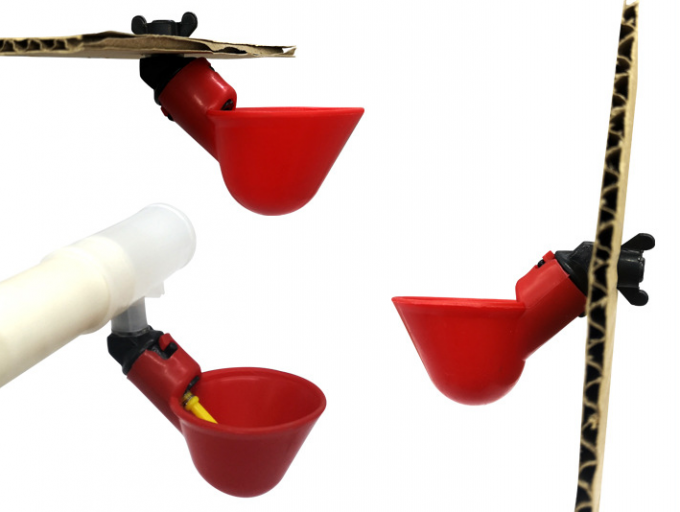 動物農具自動鶏鳥小屋家禽水飲みボウルプラスチック鶏ひよこ家禽乳首酒飲み点滴 7