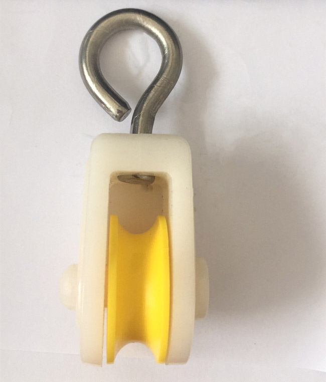 空気入口の家禽のニワトリ小屋の供給システム農場のための20mm 45mm 90mmの鋳鉄のナイロン滑車