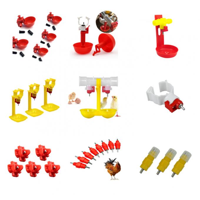 乳首飲料システム ブロイラー家禽飲料ライン 50mm-250mm 管 6