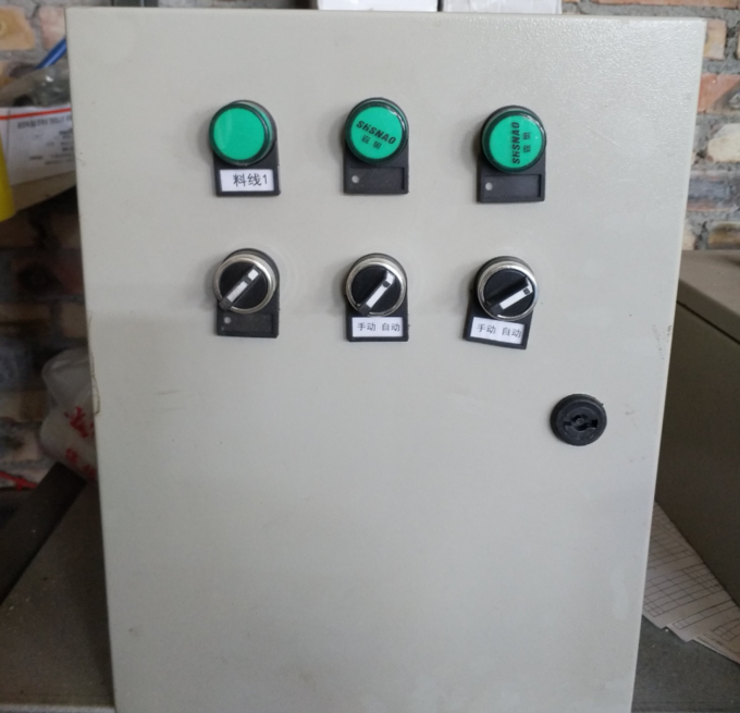 ステンレス鋼材料21が付いている1.5KW鶏の供給ライン