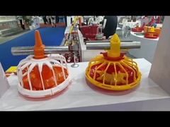 大きい小屋の鶏およびアヒルの農場のためのフル オートマチックの供給機械ウィンチの供給ライン装置